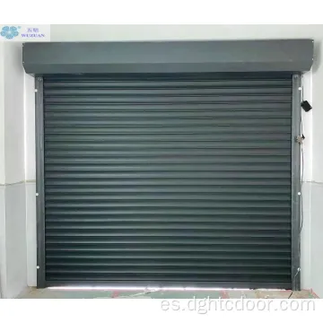 Puerta de obturador de aluminio eléctrico para la tienda